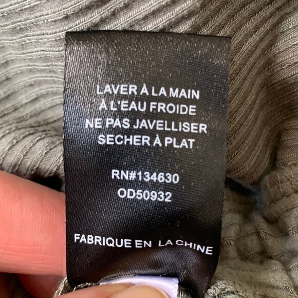 NWT Anthropologie Saturday Sunday Emily Ruched Midi Dress, XS, Moss Green - Picture 11 of 12